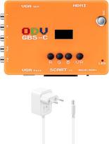 "Mcbazel ODV-GBS-C" YPbPr Component/VGA/RGBS Scart į VGA/HDMI skenavimo keitiklį, skirtą retro žaidimų konsolėms, palaiko HDMI 720p/960p/1080p išvestį