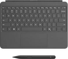 "Microsoft Surface Pro" 12 colių klaviatūra su plonu rašikliu, suderinama su "Surface Pro" 12 colių, antracito spalvos