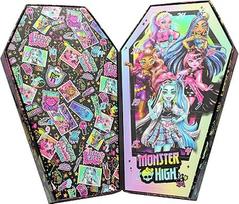 "Monster High" advento kalendorius su papuošalais ir plaukų aksesuarais 21 x 7 x 34 cm
