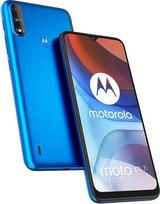 "Motorola Moto E7i Power" išmanusis telefonas 32GB, 2GB RAM, dvi SIM kortelės, Tahiti Blue