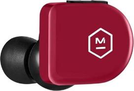 "MW07 GO" tikros belaidės ausinės, belaidės sporto ausinės, triukšmą slopinančios ausinės, vidinės "Bluetooth" ausinės su mikrofonu, belaidės ausinės - ugnies raudonumo