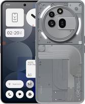 "Nothing Phone (3a) Pro" 256GB - mobilusis telefonas su 50 MP "Periscope" kamera, 50 MP pagrindine kamera, 60x "Ultra Zoom", "Essential Space", 12GB RAM, ilgai veikiančia baterija ir 6,77 colių FHD+ AMOLED ekranu - pilkas