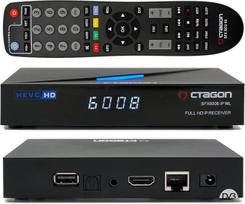 "Octagon SFX6008 IP WL Full HD H.265 HEVC, "E2 Linux" priedėlis ir išmanusis internetinės televizijos imtuvas, palydovinės televizijos ir kliento palaikymas, DLNA, "YouTube", internetinis radijas, 150Mbit "WiFi", HDMI, juodas