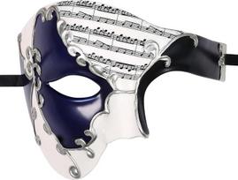 "Oidea Masquerade" kaukė vyrams: Odeea Oideaia: operos fantomas kaukė Helovino kostiumo vakarėlio kaukė Venecijos karnavalo kaukė Fancy Dress kaukė