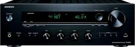 "Onkyo TX-8470" 2 kanalų stereofoninis imtuvas su "Wi-Fi", "Bluetooth", "Phono", "Hi-Res Audio" ir "Roon" funkcija