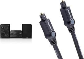 "Panasonic" SC-PMX94EG-K "Micro HiFi" sistema juodos spalvos (120 W RMS, skaitmeninis radijas DAB+, CD, FM radijas, "Bluetooth", USB, AUX) Juoda