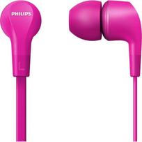 "Philips" E1105PK/00 ausinės su integruotu nuotolinio valdymo pulteliu (8,6 mm neodimio garsiakalbis, galingi bosai, aiškus garsas, patogus prigludimas), rožinės spalvos, TAE1105PK/00, vienas dydis