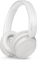 "Philips" TAH5219WT - lengvos belaidės "Bluetooth" ausinės ant ausų su pasyvia triukšmo izoliacija - 65 valandų atkūrimo laikas, aiškūs skambučiai, dinamiški bosai, 2 valandų USB-C įkrovimas - baltos spalvos
