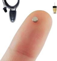 "PingaOculto" šnipinėjimo ausinės "Bluetooth" testavimas Mini Nano nematomos ausinės mobiliajam telefonui su mikrofonu ir kabeliu - belaidės ausinės Spicker (Nano V5 + VIP Pro Supermini)