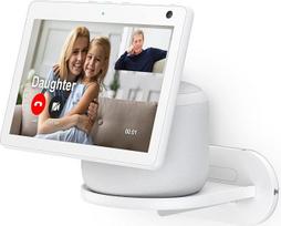 "PlusAcc" sieninis laikiklis "HomePod" ir "Show 10" - universalus laikiklis daugumai garsiakalbių (baltas)