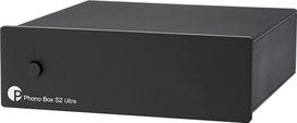 "Pro-Ject Phono Box S2 Ultra", diskretusis MM/MC Phono stiprintuvas (juodas)