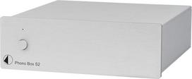 "Pro-Ject" (projektas) "Phono Box S2 MM/MC Phono Stage" - sidabrinis