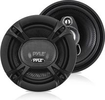 "Pyle" automobilinis garsiakalbis 13 cm (5,25 colio) - 3 juostų garsiakalbių dėžės, 240 W, 4 omų impedanso, ¾ colio pjezo aukštų dažnių garsiakalbis, 4,7 cm (1,85 colio) montavimo gylis, ASV ritė, polistireninė injekcinė membrana - įmontuotas garsiakalbių