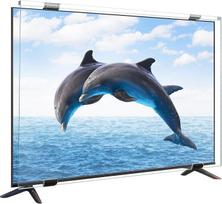 "Qoosea" 55 colių televizoriaus ekrano apsauga, "Anti-Scratch" HD skaidri ekrano apsauga, akrilo apsauginis skydelis kampiniam trikojui / sieniniam laikikliui ir kompiuterio monitoriams, lengvai valoma LCD televizoriaus apsauga