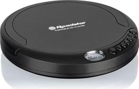 "Roadstar PCD-435CD" nešiojamasis CD grotuvas su ausinėmis, juodas