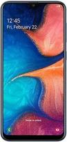 "Samsung Galaxy A20 Dual SIM 32GB 3GB RAM SM-A205F/DS Blue SIM nemokamai