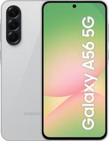 "Samsung Galaxy A56" 5G AI išmanusis telefonas be sutarties, nemokamas Simlock AI mobilusis telefonas su "Android", 8GB RAM, 256GB atminties, 50 MP kamera, nuostabus šviesiai pilkas, 2,5 metų garantija [išskirtinai "Amazon"]