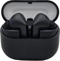 "Samsung Galaxy Buds3 FE" belaidės "Bluetooth" ausinės su aktyviu triukšmo slopinimu "360 Twins" greitasis įkroviklis 25 W pridedamas juodas FR versija