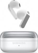 "Samsung Galaxy Buds4" belaidės "Bluetooth" ausinės, 1 krypties garsiakalbis, adaptyviosios triukšmo slopinimo ausinės su 360 garsų, dirbtinio intelekto agentas su balso valdymu, baltos spalvos