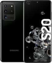 "Samsung Galaxy S20 Ultra 5G" išmaniųjų telefonų rinkinys (17,44 cm), 128GB vidinės atminties, 12GB RAM, hibridinė SIM kortelė, "Android") -, kosminės juodos spalvos