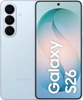 "Samsung Galaxy S26 AI" išmanusis telefonas su "Galaxy AI", be sutarties, mobilusis telefonas su "Android", 12GB RAM, 256GB atminties, AP procesorius, 50 MP, dangiškai mėlynas