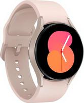 "Samsung Galaxy Watch 5" (40 mm) "Bluetooth" išmanusis laikrodis su kūno rengybos stebėjimo funkcija, auksinis