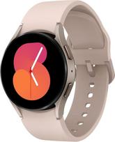 "Samsung Galaxy Watch5" išmanusis laikrodis, sveikatos seklys, sporto laikrodis, ilgalaikė baterija, "Bluetooth", 40 mm, rožinis auksas, pratęsimas, 1 metų garantija [be "Amazon"] - FR versija