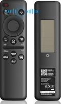 "Samsung" televizoriaus nuotolinio valdymo pultas BN59-01432A, "Solar Voice" nuotolinio valdymo pultas su USB-C, 4 greitieji mygtukai, skirtas "Samsung Smart" televizoriams 2021-2023 Neo QLED/LED 4K UHD - juodas