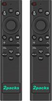 "Samsung" televizoriaus nuotolinio valdymo pulto pakeitimas, suderinamas su "Samsung Crystal QLED OLED Curved HDTV 4/8K UHD Curved Frame Smart TV" serijos televizoriais (2 vnt.)