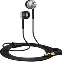 "Sennheiser CX 300 II Precision In-Ear" ausinės 1,2 m ilgio laidas 3,5 mm lizdo kištukas Dėklas dėklas Ausinių adapterių rinkinys S/M/L