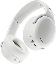 "Skullcandy Crusher ANC 2" belaidės "Bluetooth" ausinės per ausis, daugiajutiminis bosas, aktyvus triukšmo slopinimas, 60 valandų veikianti baterija - baltos spalvos