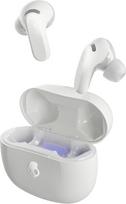 "Skullcandy Rail ANC In-Ear" belaidės ausinės su triukšmo slopinimo funkcija, 27 valandų baterijos veikimo laikas, "Micro", suderinamos su "iPhone", "Android" ir "Bluetooth" įrenginiais - kaulo spalvos