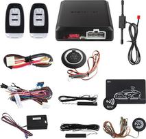 "Smart Entry PKE" pasyvioji belaukiant prieigos prie automobilio signalizacijos sistema Nuotolinio valdymo variklio paleidimo starteris Paspauskite paleidimo mygtuką ir palieskite slaptažodį "Keyless Go" sistema