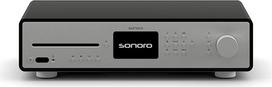 "sonoro Maestro Quantum" Hi-Fi imtuvas su CD grotuvu, "Bluetooth" ir interneto radiju - juodas