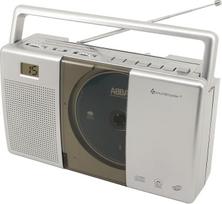 "Soundmaster" RCD1185 FM lagamino radijas Nešiojamas radijas su CD grotuvu MP3 ir garso knygų funkcija