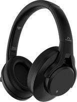 "SoundMAGIC P58BT ANC" hibridinės aktyvaus triukšmo slopinimo "Bluetooth" ausinės per ausis su CVC triukšmo mažinimo funkcija, įtraukiančiu garsu, mažu vėlavimu, juodos spalvos