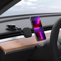 "Spigen OneTap 3 Magfit Magsafe Car Mount", magnetinis mobiliojo telefono laikiklis automobilyje, magnetinis prietaisų skydelis ir priekinis stiklas, mobiliojo telefono laikiklis "iPhone 17/16/15/14/13/12 Pro Max Air Pro Plus", "Magsafe" dėklas