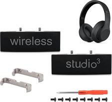 "Studio 3" lanksto galvos juostos jungties pakaitinės metalinės remonto dalys, suderinamos su "Beats Studio 3.0" belaidžių ausinių per ausis remonto rinkiniu (juodas)
