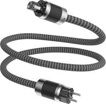 "Tertullus HiFi High End" maitinimo kabelis C15 Maitinimo kabelis HiFi garso šaltųjų įrenginių kabelis su "Schuko" kištuku ir IEC kištuku (E860, 2 m)