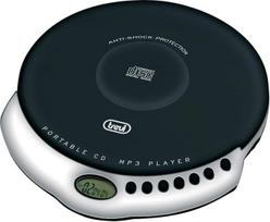 "Trevi CMP498" nešiojamasis CD ir MP3 grotuvas su juodos ir baltos spalvos ausinėmis