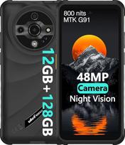 "Ulefone Armor X31" lauko išmanusis telefonas, 12GB + 128GB/2TB, MTK G91, IP68 tvirtas lauko mobilusis telefonas, 6050 mAh, 48MP + 20MP naktinis matymas, "Android 14", 90Hz 6,56 colių HD+ ekranas, 4G be dviejų SIM kortelių