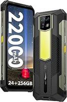 "Ulefone GQ-AR24" nedūžtantis mobilusis telefonas 24GB RAM + 256GB ROM išmanusis telefonas atsparus smūgiams vandeniui