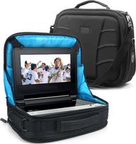 "USA Gear Mobile DVD Net" nešiojamojo DVD grotuvo ir "BluRay" televizoriaus dėklas - suderinamas su visais 7"-10" įrenginiais - juodas