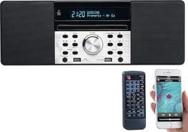 "VR-Radio" DAB radijas su CD: Skaitmeninis radijas su DAB+, FM, "Bluetooth", CD, garso grotuvas, USB jungtis, 60 W (radijas su ir USB, "Bluetooth")