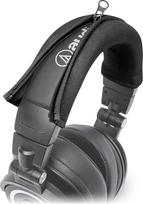 "WC BandZ V2" ausinių dėklas "Audio Technica ATH M" serijos ausinėms - galima skalbti skalbimo mašinoje, oda nebesilups - tinka su M50X / M50XBT / M50 / M40X ir kt. | (Juoda)
