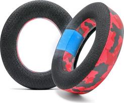 "WC FreeZe HS60" aušinančio gelio ausų pagalvėlės "Corsair HS50", "HS60", "HS70" ir kitoms "Wicked Cushions" - padidina komfortą, patvarumą, storį ir garso izoliaciją epiniams žaidimų seansams | Red Camo