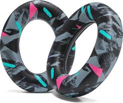 "WC PadZ Momentum 4" - patobulinti "Wicked Cushions" ausų pagalvėlės "Sennheiser Momentum 4" | Patogesnė ir geresnė garso izoliacija | 90-ųjų juoda