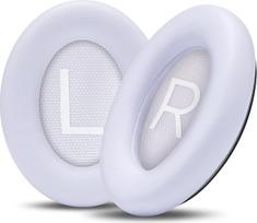 "WC PadZ QC45" - ausų pagalvėlės "Bose QuietComfort 45" / "QuietComfort Se" / "QuietComfort Wireless", pagamintos "Wicked Cushions" | itin storos pagalvėlės | aukštos kokybės patvarios siūlės | atšaldytos alyvinės spalvos