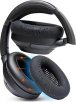 "WC SweatZ XM3" - patentuoti "Sony WH1000XM3" ausinių įdėklai, apsaugantys nuo prakaitavimo | Silikoniniai ausinių įdėklai "Sony WH-1000XM3" ausinėms | Atsparūs prakaitui ir lengvai skalbiami | Juoda
