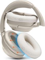 "WC SweatZ XM3" - patentuoti "Sony WH1000XM3" ausinių kilimėliai nuo prakaito | Silikoniniai ausinių kilimėliai "Sony WH-1000XM3" ausinėms | Atsparūs prakaitui ir lengvai skalbiami | Smėlio spalvos